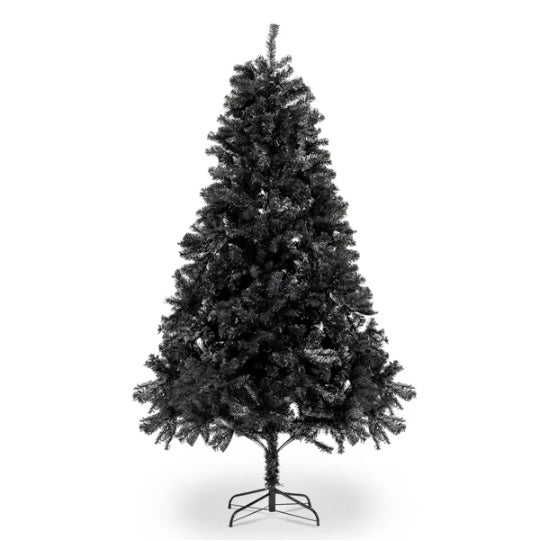 7ft 1500 PVC Branch Christmas Tree Black