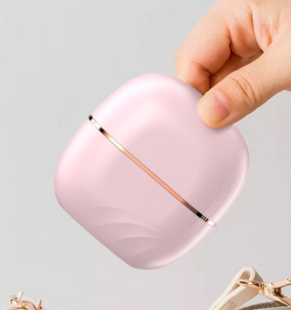 Mini wireless portable straight hair comb