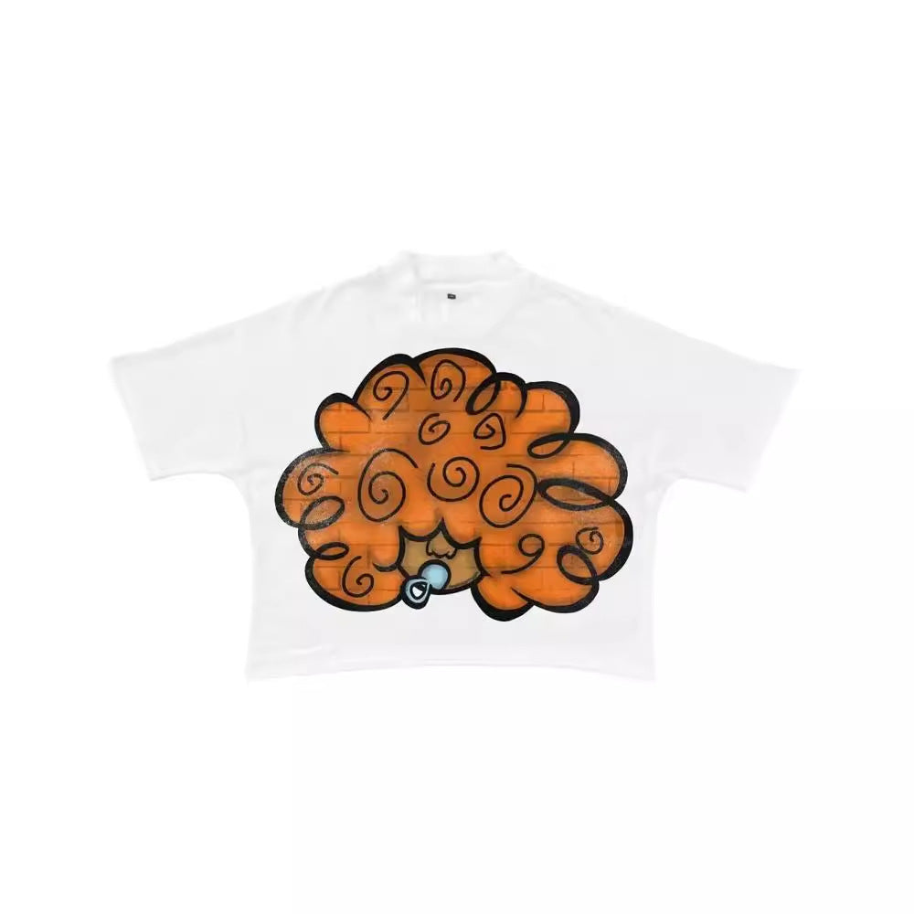 Graphic T-shirt Top Short Sleeve