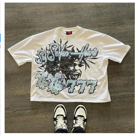 Graphic T-shirt Top Short Sleeve