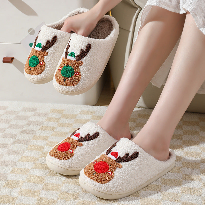 Christmas cozy slippers