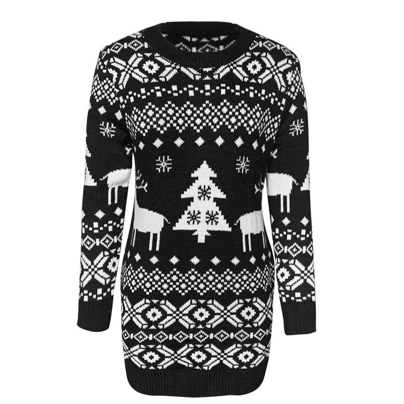 Women soft warm Christmas sweater
