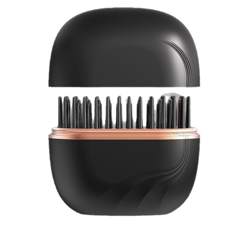 Mini wireless portable straight hair comb