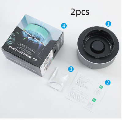 Smoke Removal Air Purification Ashtray suitable for house and car