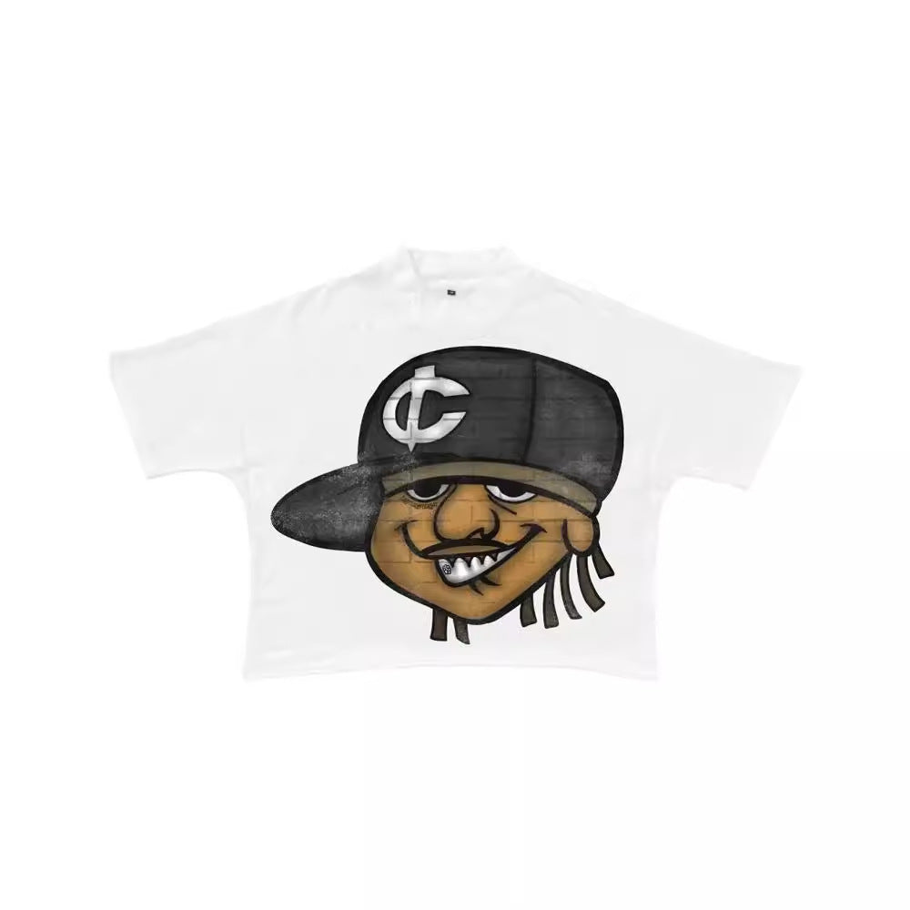 Graphic T-shirt Top Short Sleeve