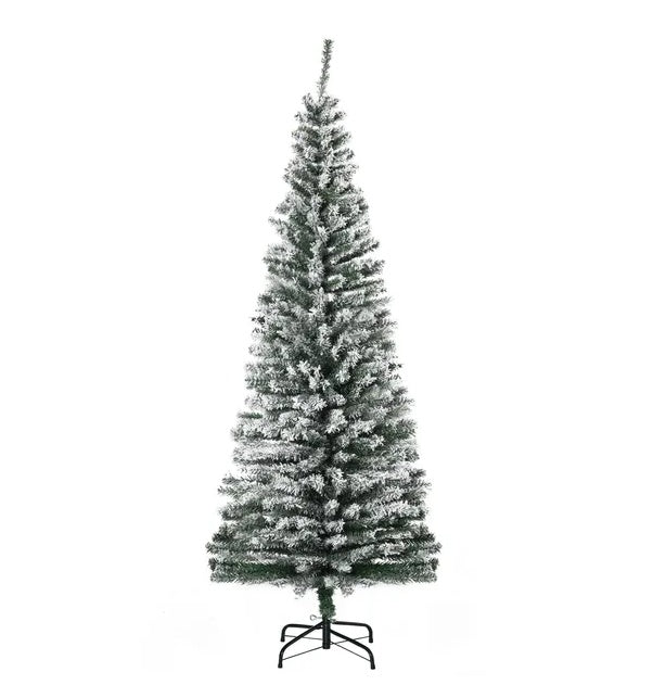 6ft Artificial Snow Flocked Christmas Tree