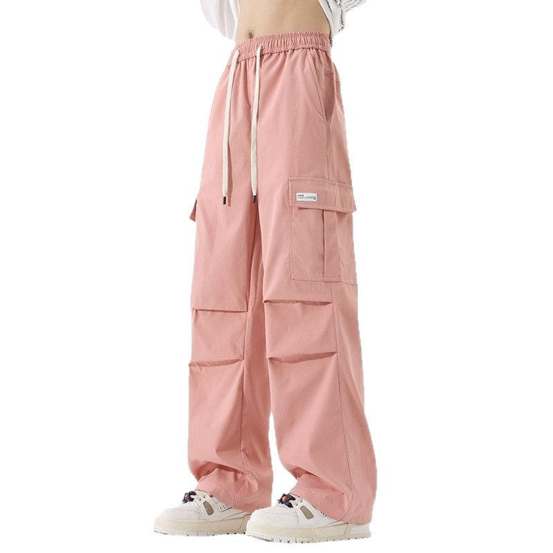 Mens retro high cargo pants
